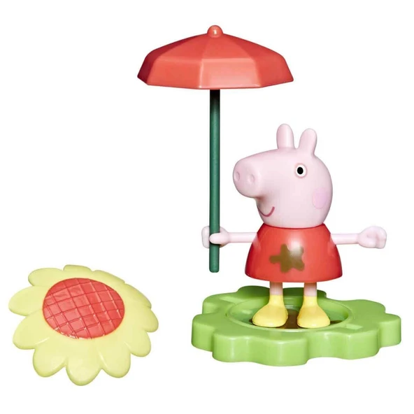 G0495 Peppa Pig Muddy Puddle Arkadaşlar Tekli Figür +3 yaş - Resim 4