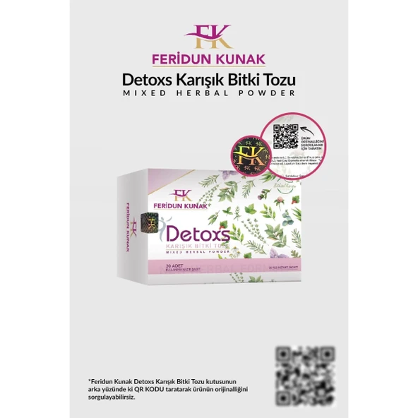 Feridun Kunak Karışık Bitki Detoxs Çayı 30 Adet ürün görseli