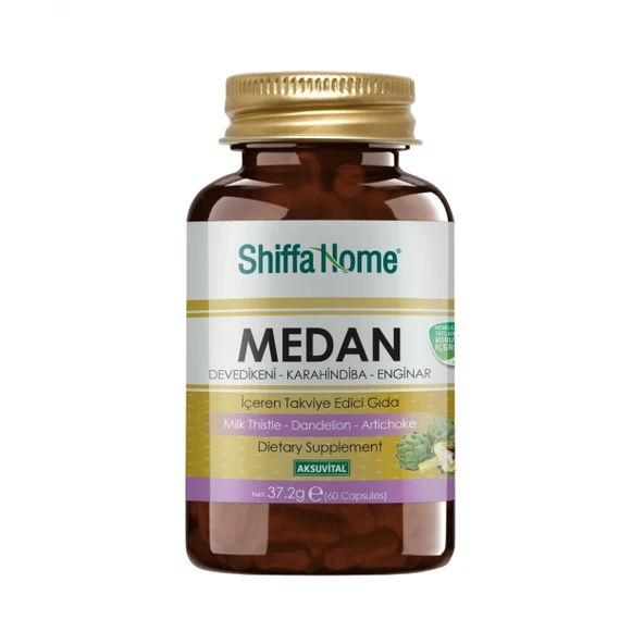 Shiffa Home Medan Deve Dikeni Enginar 620 Mg 60 Kapsül