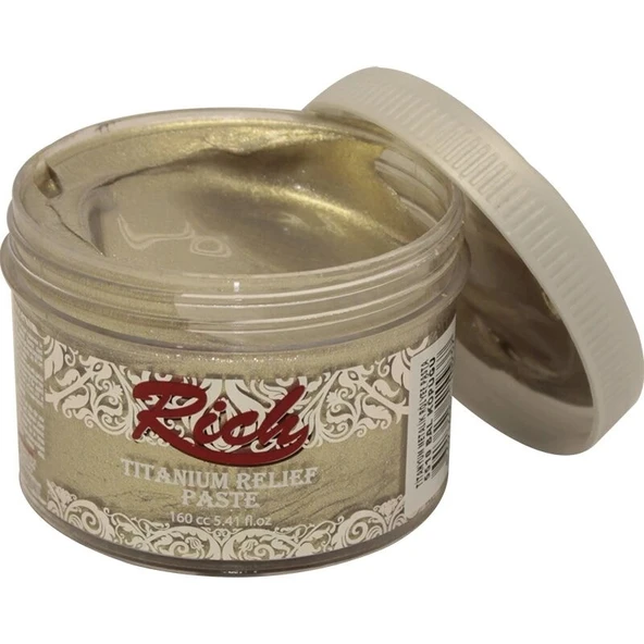 Supertrend Titanium Metalik Rölyef Pasta 160 cc. 5510 BAL KÖPÜĞÜ - 1