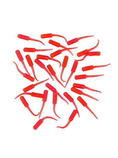 Fujin Baby FRY 2cm LRF Silikon Yem  Rainbow - Resim 10