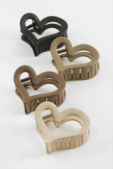 Kalp Renkli Mandal Toka 7 cm - 3