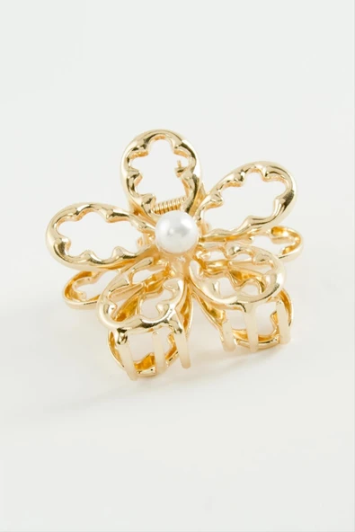 Çiçek Metal Mandal Toka 6 cm - 2