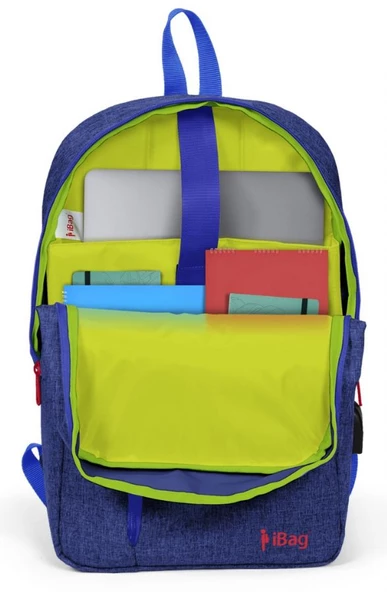 İbag 17 Kırçıllı Lavanta Laptop Sırt Çantası - Resim 2