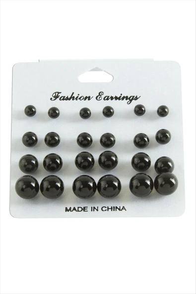 Kartlı İnci Küpe 30 Adet ürün görseli 1