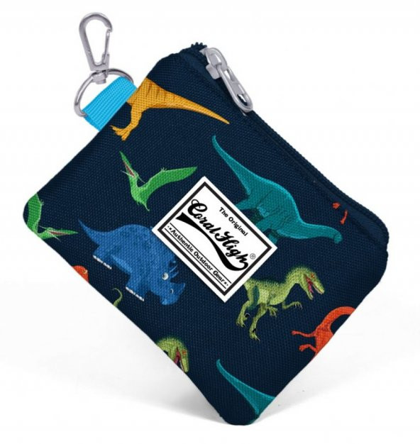 Coral High Kids Dinazor Desenli Bozuk Para Çantası - Lacivert - Erkek Çocuk 21740 ürün görseli