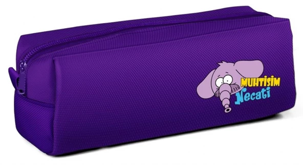 Kral Şakir Tek Bölmeli Mor kalem Çantası - Kız ürün görseli