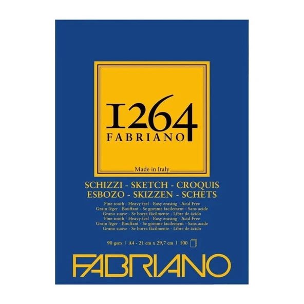 Supertrend 1264 Sketch Paper Eskiz Çizim Defteri 90 gr. A4 100 yaprak ürün görseli