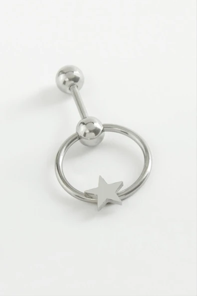 Yıldız Çelik Piercing 1 Adet - 2