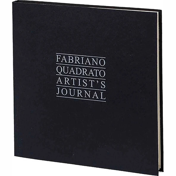 Supertrend Quadrato Artist's Journal Yazı ve Eskiz Çizim Defteri 90 gr. 23x23 cm. 96 yaprak. 4 Renk Kağıt Siyah Kapak