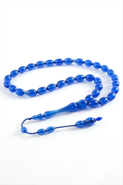 Zeytin Şekilli Plastik Tesbih 8*11 mm - Resim 8