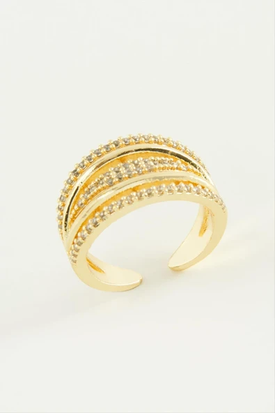 5 Sıra Zirkon Taşlı Yüzük ürün görseli