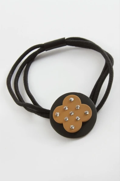 Çiçek Lastikli Toka - 2