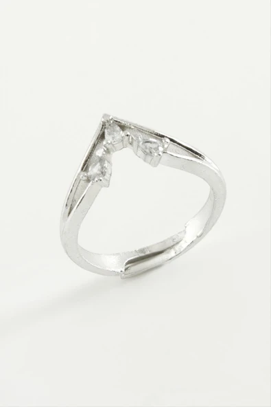 Ok Zirkon Taşlı Yüzük - Resim 2