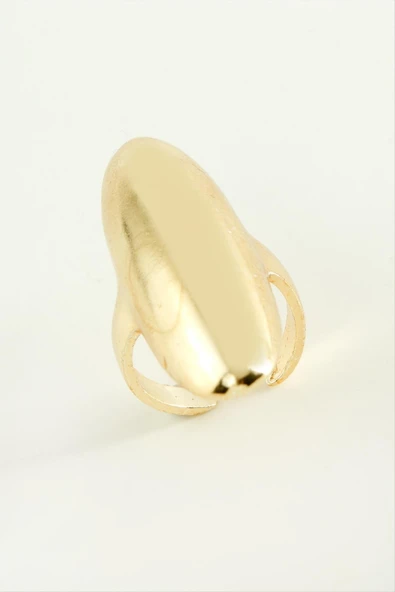 Oval Metal Yüzük ürün görseli