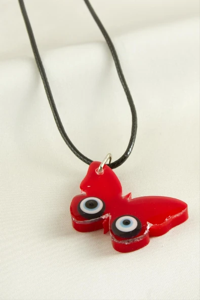 Kelebek Epoksi Kolye ürün görseli