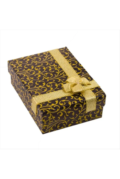 Desenli Set Kolye Hediye Kutusu - Resim 4