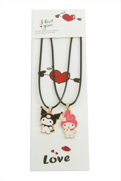 Çzgflm Karakteri Arkadaşlık Kolyesi (Çift Kolye) - Resim 2