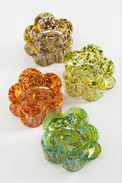 Gül Renkli Mandal Toka 6 cm ürün görseli