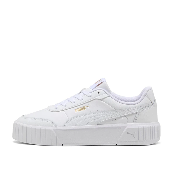Puma Carina Mia Kadın Beyaz Sneaker Ayakkabı 40263706 - Resim 2