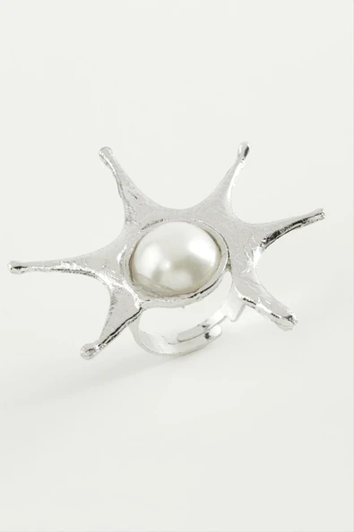 Güneş İnci Metal Yüzük ürün görseli