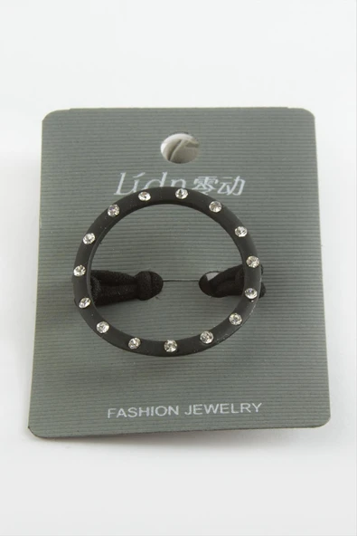 Halka Taşlı Lastikli Toka - 3