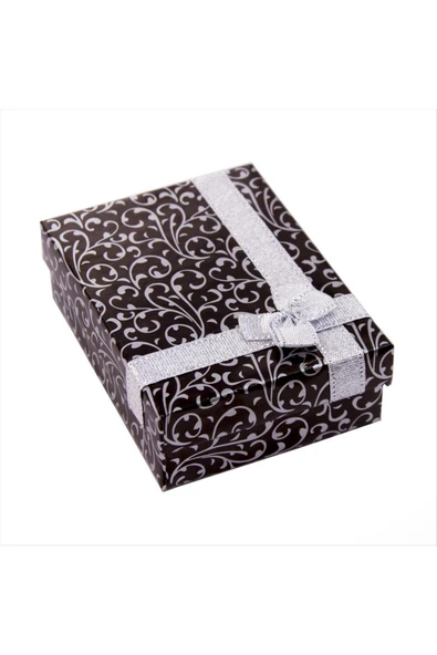 Desenli Set Kolye Hediye Kutusu - Resim 5