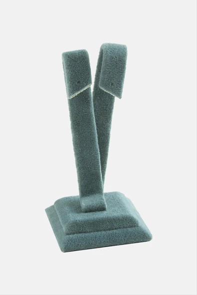 Anfora Kumaş Palmiye Küpelik - Resim 5