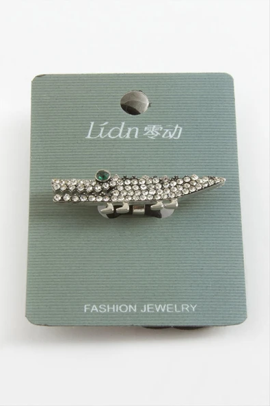 Timsah Taşlı Lastikli Toka - 3