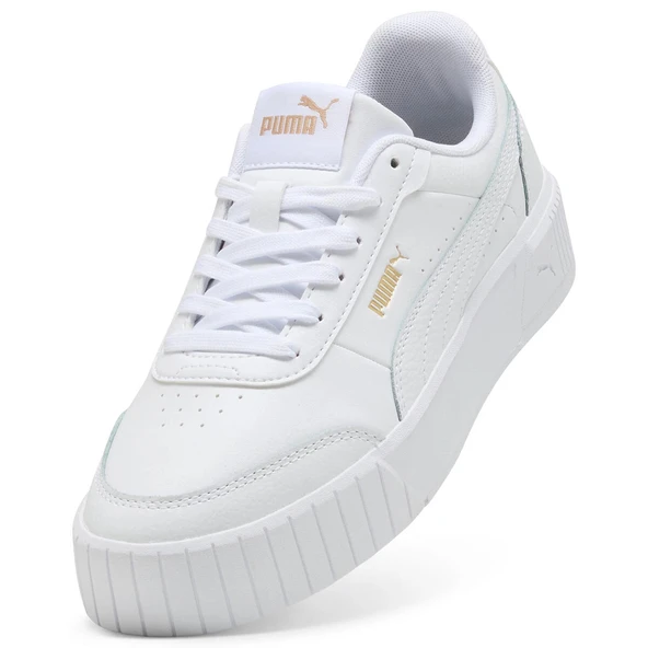 Puma Carina Mia Kadın Beyaz Sneaker Ayakkabı 40263706 - Resim 3