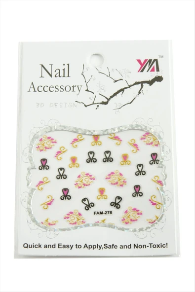 Tırnak Aksesuarı Tattoo Sticker - 2