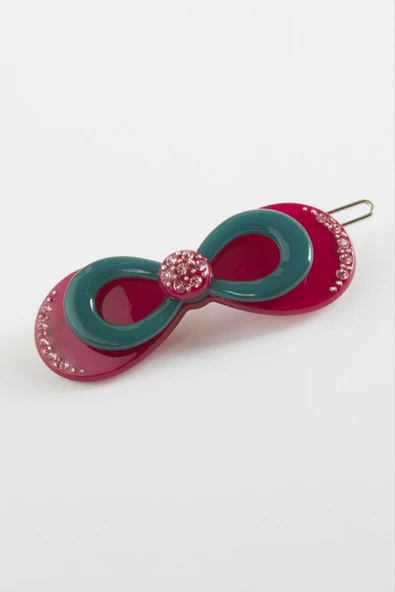 Sonsuzluk Taşlı Pens Toka - 4