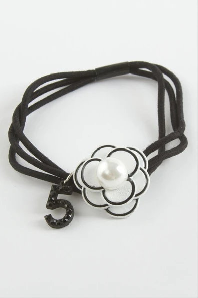 Gül İnci Lastikli Toka