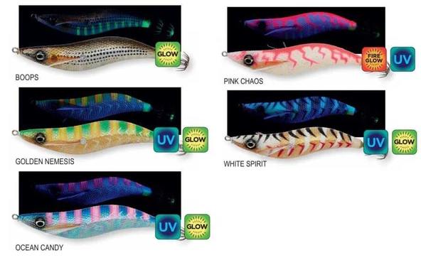 Savage Gear Super Cast Egi 17gr 10.5cm Sahte Balık  White Spirit - Resim 2