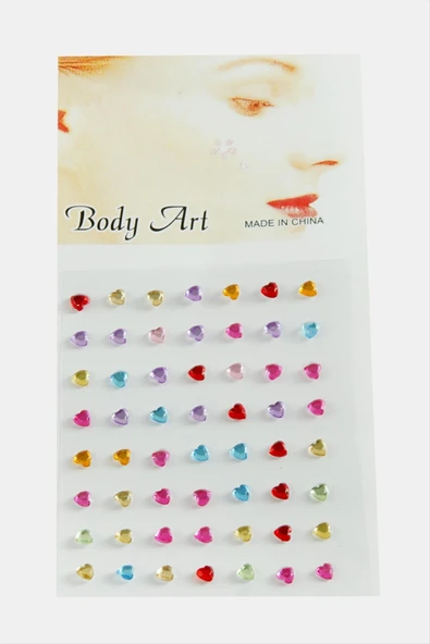 56 Adet Kalp Yapışkan Hızma - 2