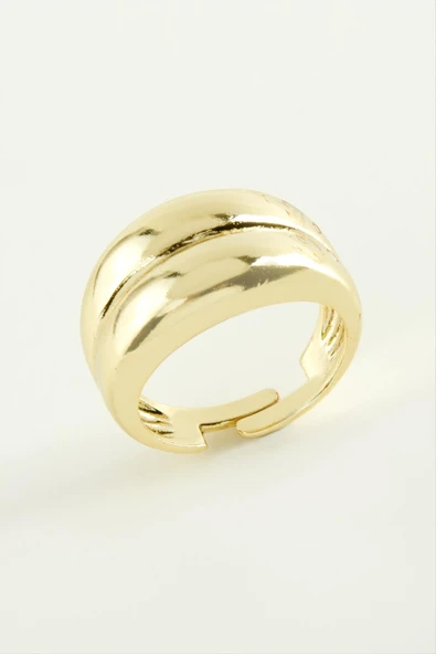 Çift Sıra Metal Yüzük - Resim 3