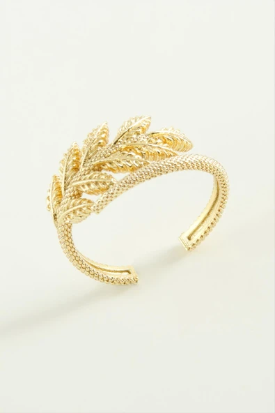 Yaprak Metal Yüzük - Resim 3