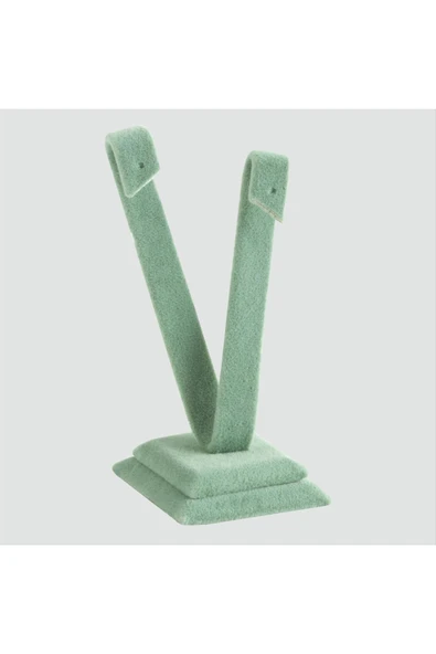 Anfora Kumaş Palmiye Küpelik - Resim 3