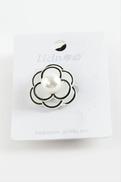 Gül İnci Lastikli Toka - 2