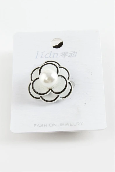 Gül İnci Lastikli Toka - 3