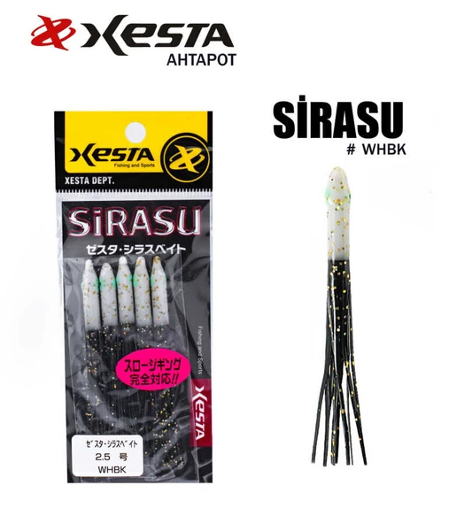 XESTA SIRASU AHTAPOT 7.5 CM WHBK 5P