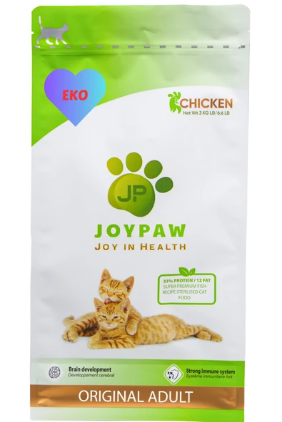 Yetişkin Eko Tavuklu Kedi Maması 15 Kg ürün görseli