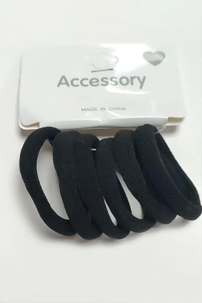 6 Adet Siyah Renkli Havlu Toka 4,5 cm - Resim 2