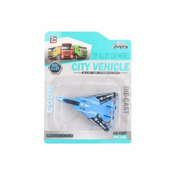 Die Cast Metal F-14 Benzeri Savaş Uçağı ürün görseli 1