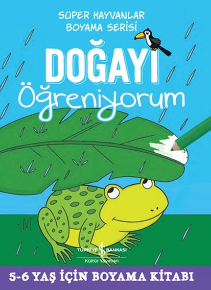 Doğayı Öğreniyorum - Süper Hayvanlar Boyama Serisi ürün görseli