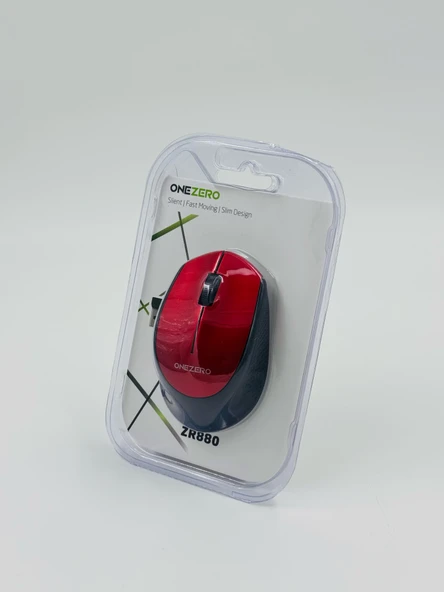 ZR880 Kırmızı Wireless Mouse ürün görseli