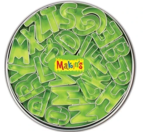 Makin's Clay Polimer Kil Kesme Kalıbı Seti Supertrendbe 26 Harf Deseni ürün görseli