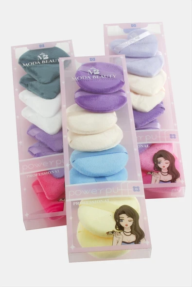 Moda Beauty 8 Adet Pudra Süngeri - 2