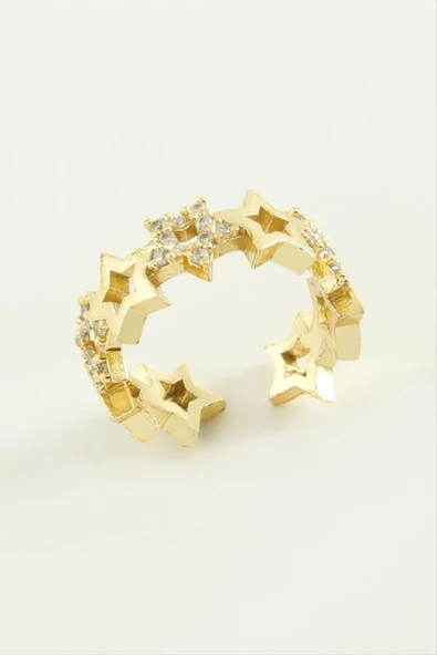 Yıldız Zirkon Taşlı Yüzük ürün görseli