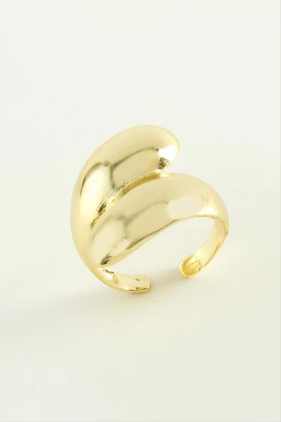 Su Damlası Metal Yüzük ürün görseli